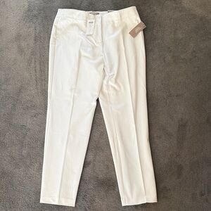 Chicos Slimming Crème Trousers